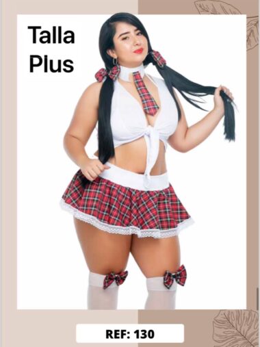 COLEGIALA SEXY PLUS CURVY TALLA GRANDE
