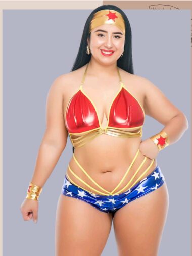 MUJER MARAVILLA CURVY-PLUS TALLA GRANDE