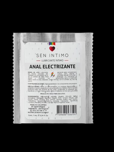 LUBRICANTE ANAL SACHET X 7 ML